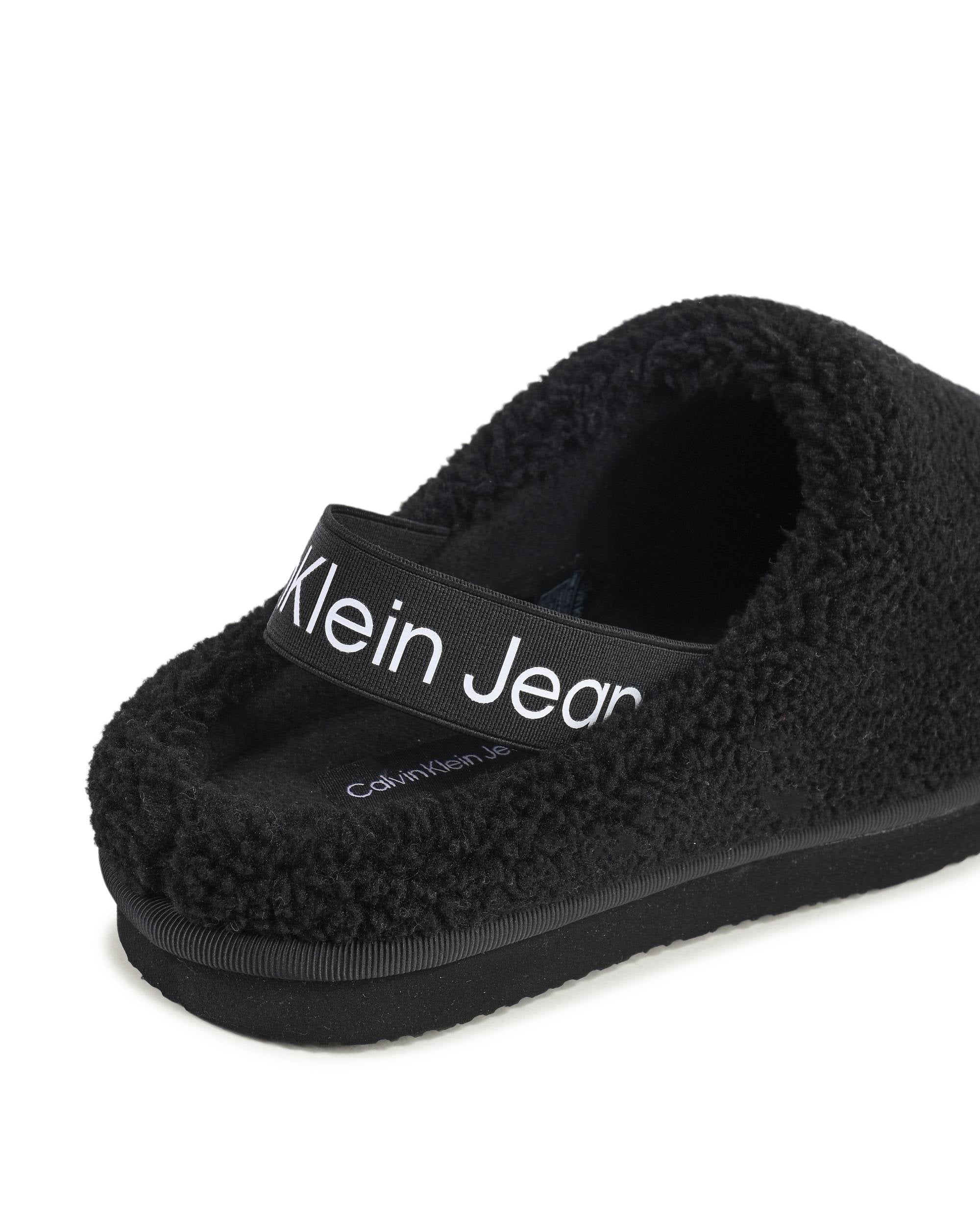Pantuflas Calvin Klein para mujer negras YW0YW01157BEH