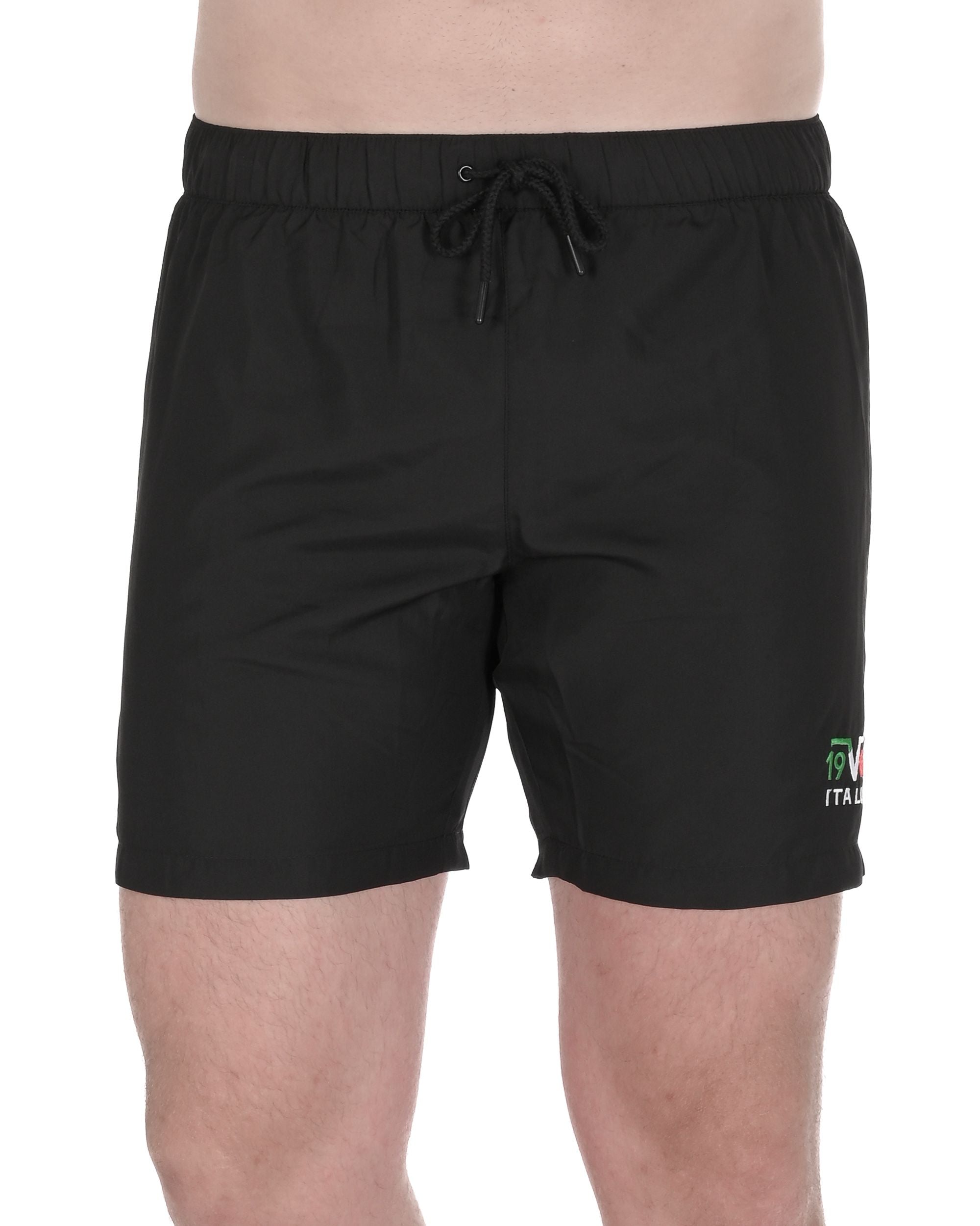 19V69 Italia Mens Swimwear Trunk VSC1MBM05 BLACK