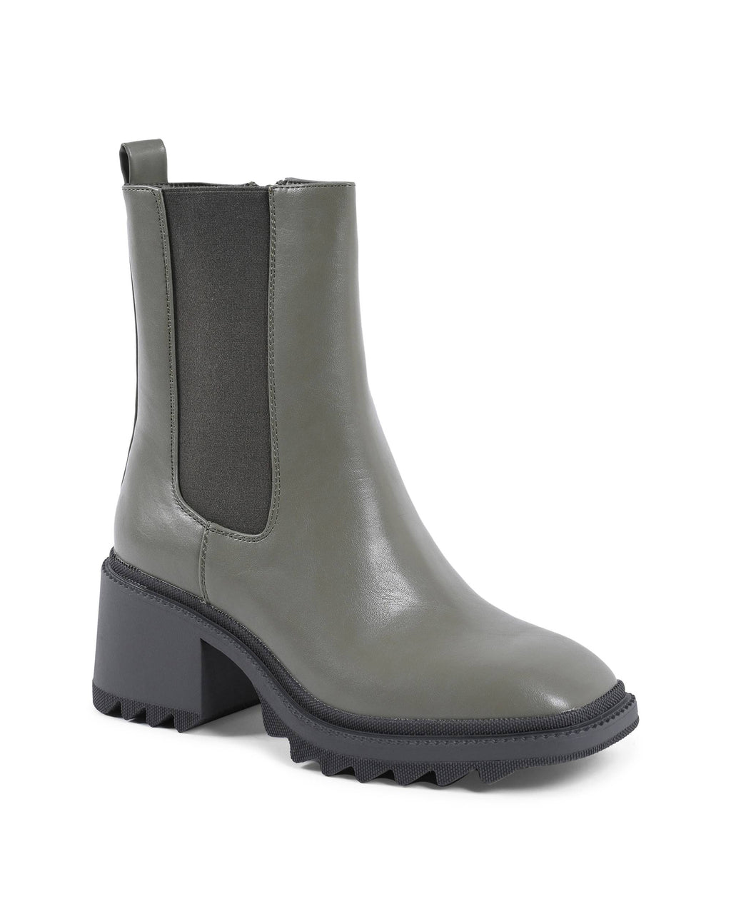 19V69 Italia Botines para mujer Verde 181-87 MILITAR