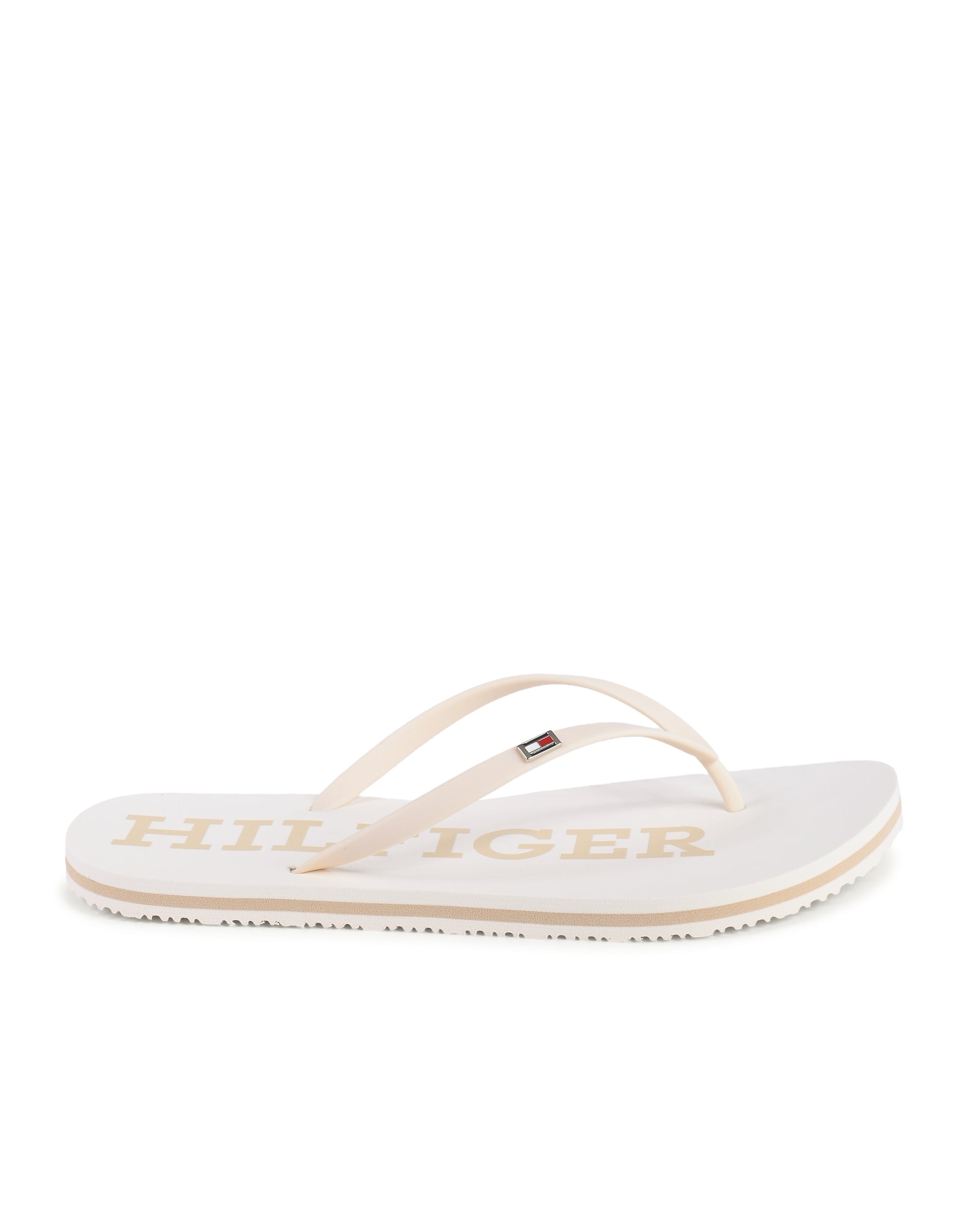 Tommy Hilfiger Womens Flip Flop Beige FW0FW07901AEF
