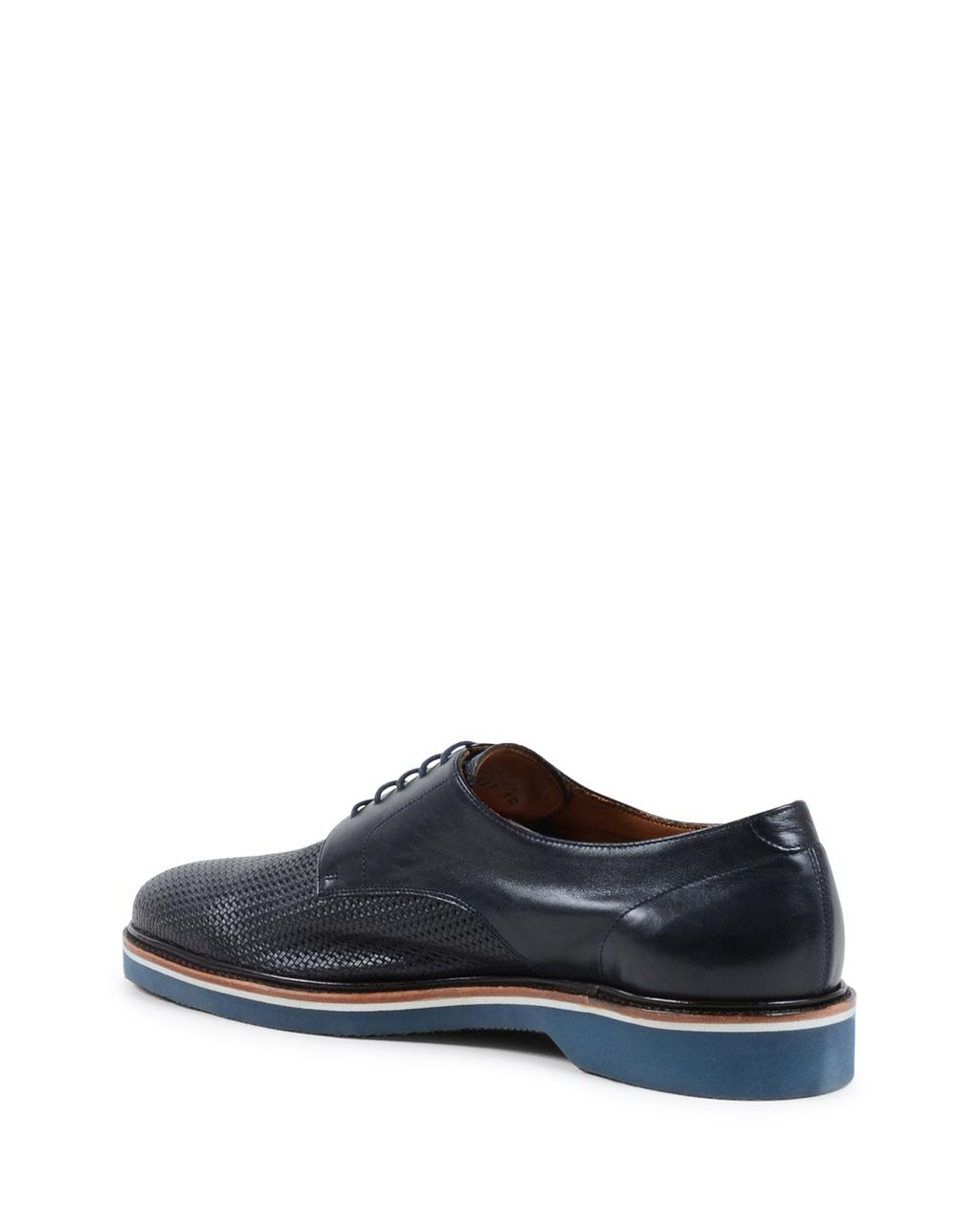 Fratelli Rossetti Mens Lace Up Shoe Navy Blue 45575 WEB SOFT VINTAG BLU