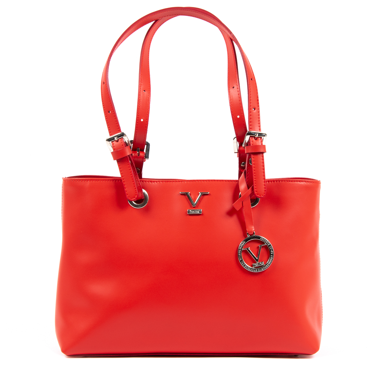 Bolso de mano para mujer V 1969 Italia rojo CLARISSA