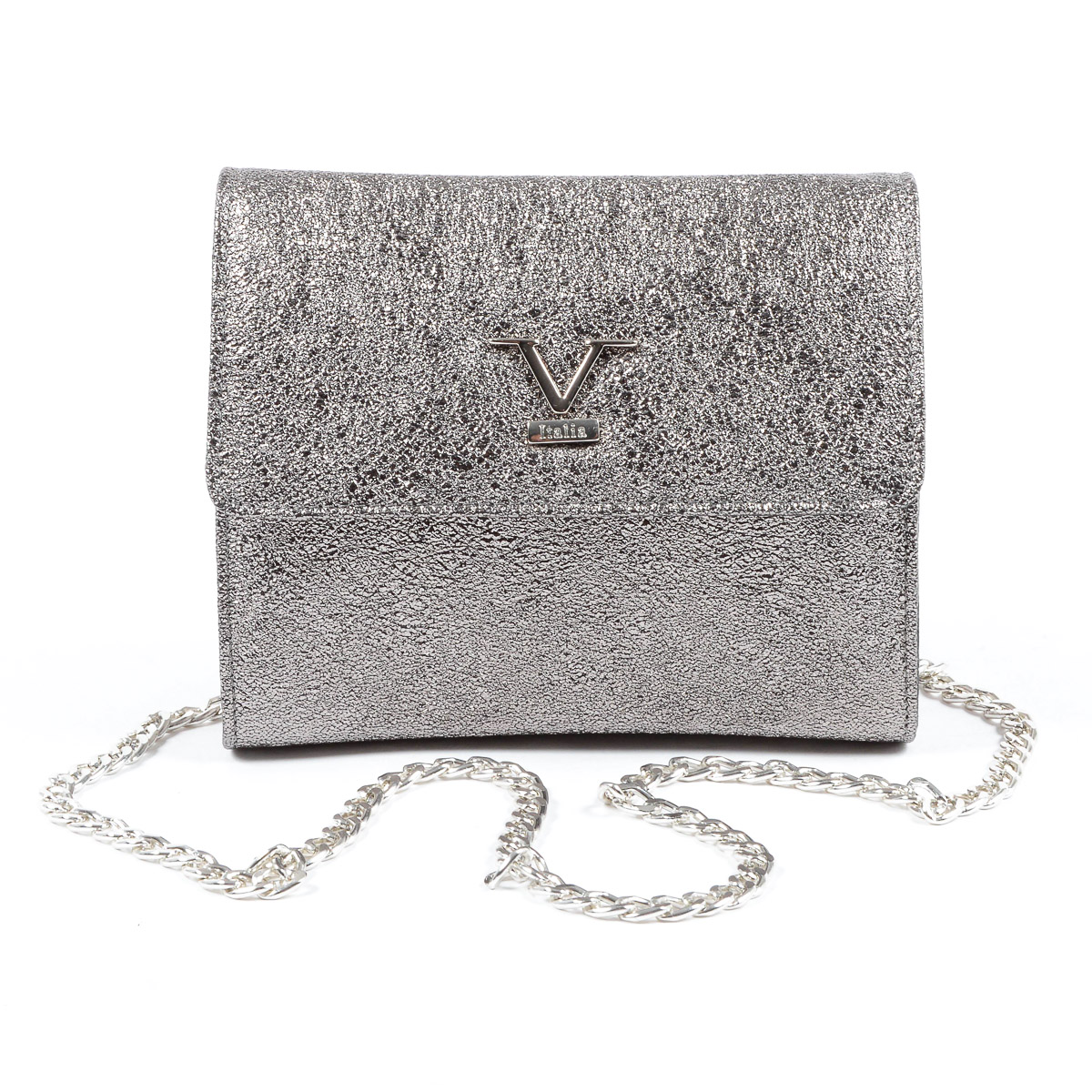 Bolso de mano para mujer V 1969 Italia Plata PANAMA