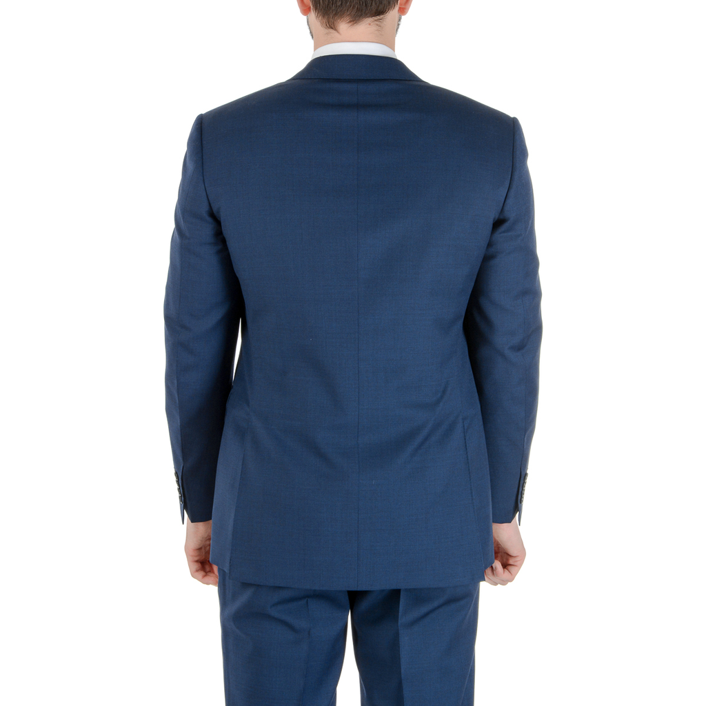 Traje Canali para hombre de manga larga azul
