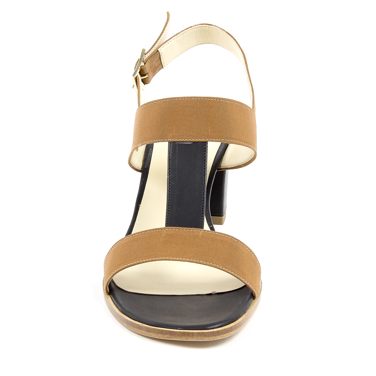 Sandalia V 1969 Italia para mujer, color negro, PERLA