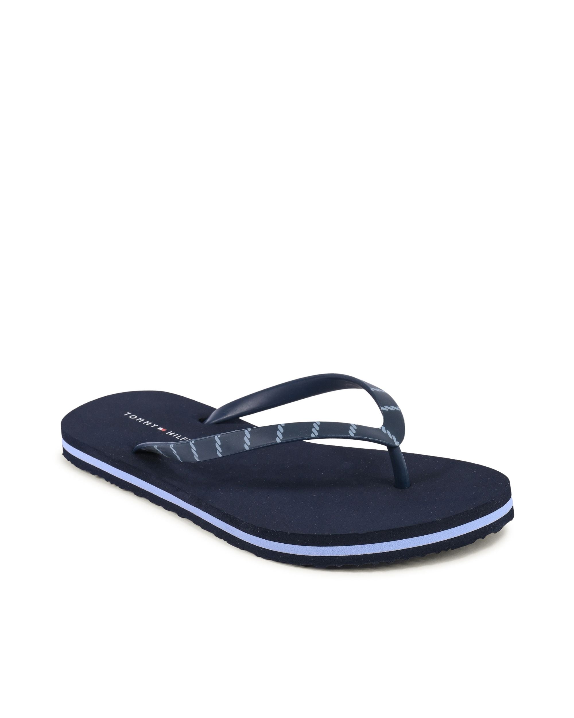Chanclas Tommy Hilfiger para mujer, color azul, FW0FW07141DW6