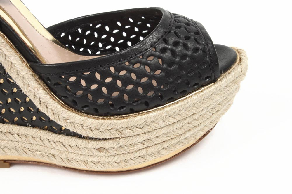 Sandalia alpargata con cuña para mujer Sebastian Milano S6129 BOZZA 6119 VAC+FOD TRAF 7073