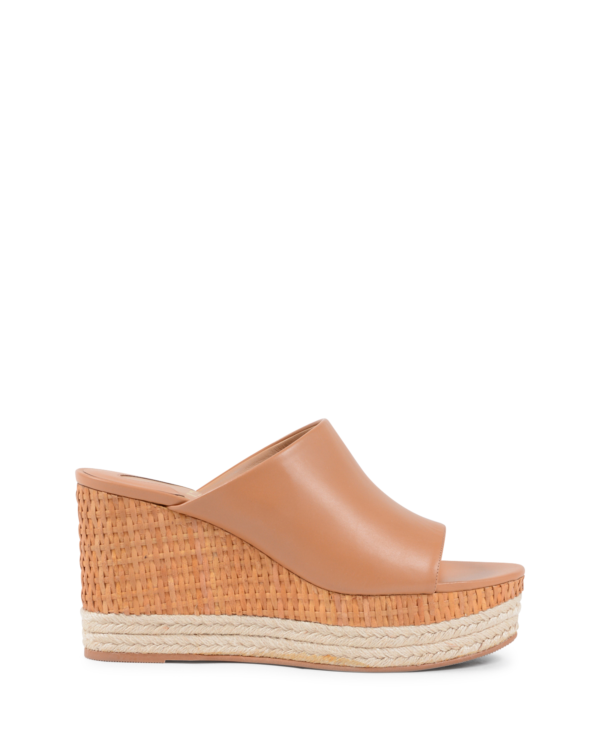 Sandalia de cuña para mujer Salvatore Ferragamo en color tostado MAIMEI