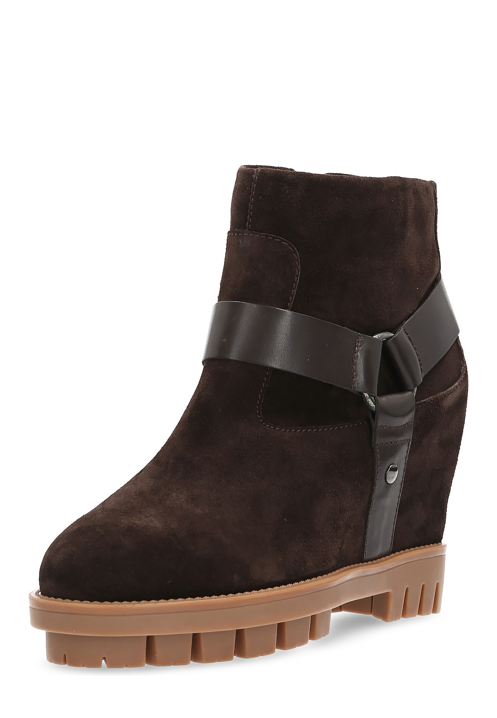 Botín Hogan para mujer marrón HXW2340O70011ZBS807