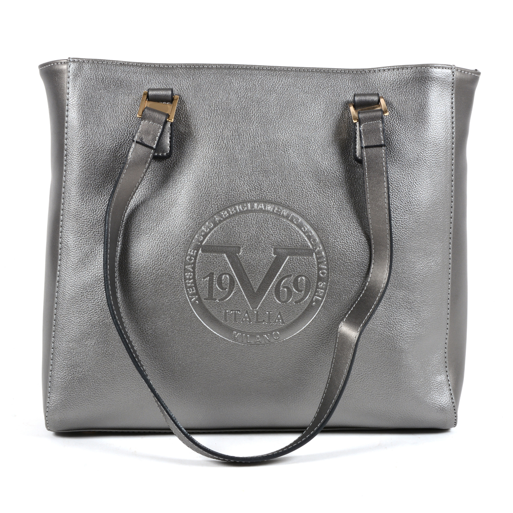 V 1969 Italia Womens Handbag Silver PORTO