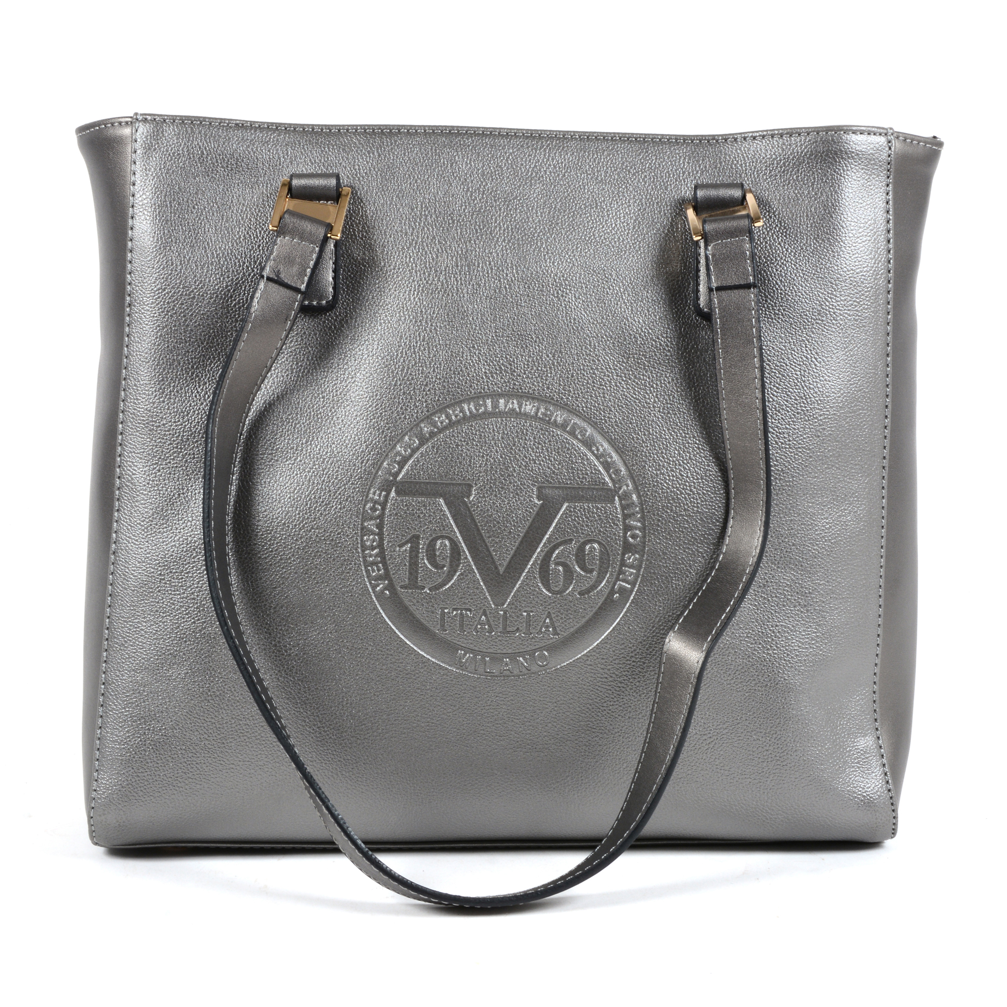 V 1969 Italia Womens Handbag Silver PORTO