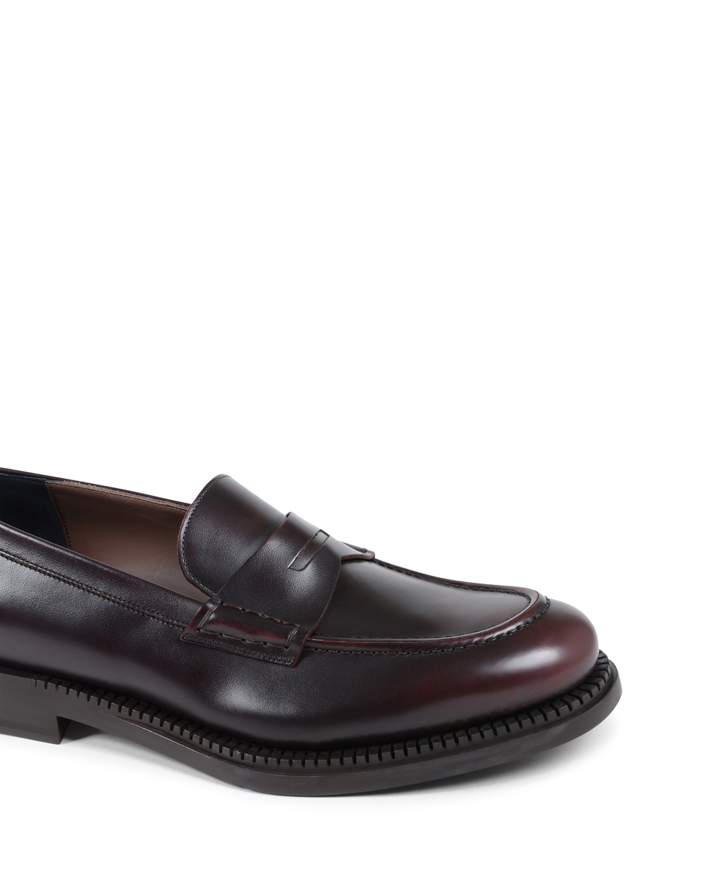 Mocasines Salvatore Ferragamo para hombre Burdeos BLOW