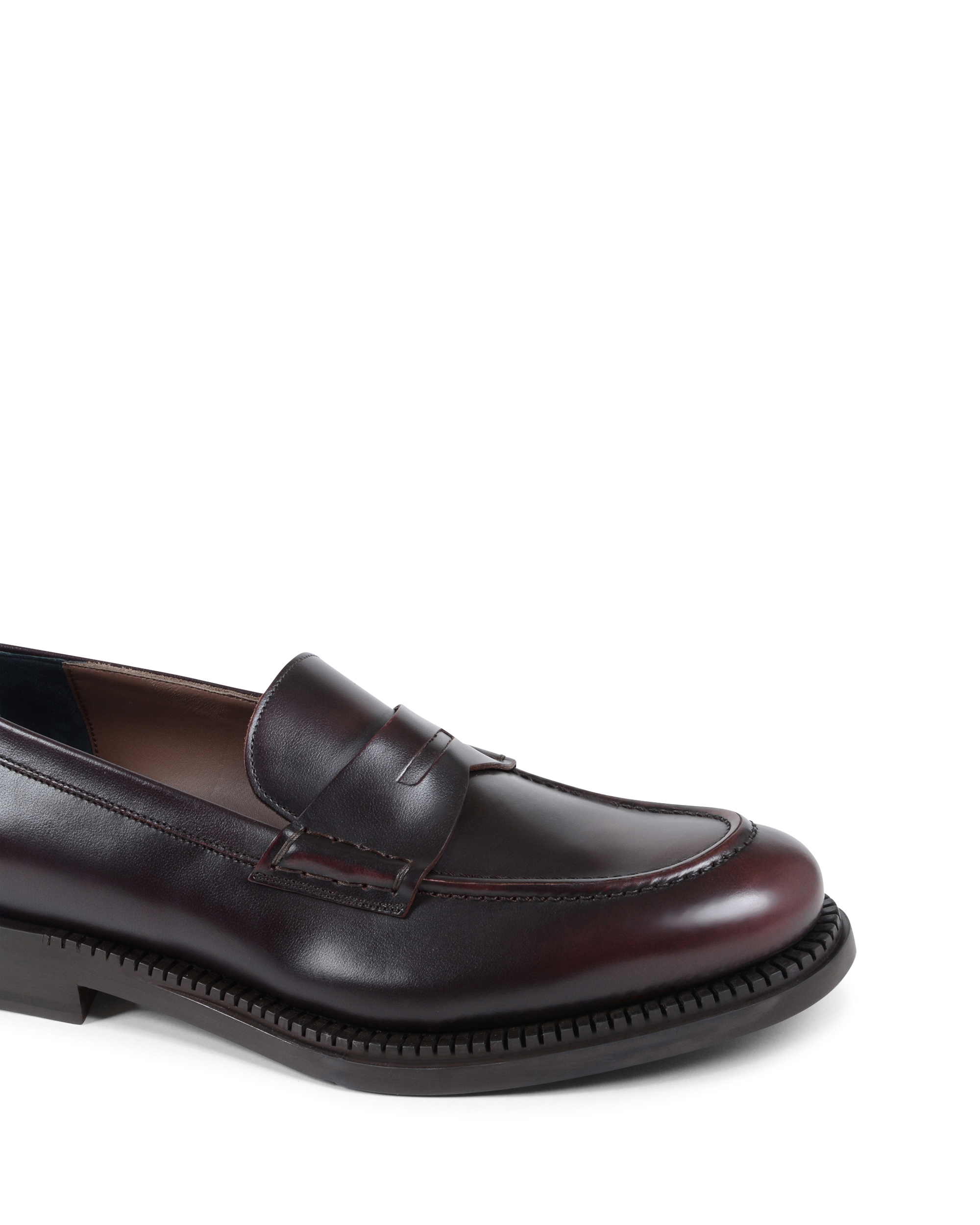 Mocasines Salvatore Ferragamo para hombre Burdeos BLOW