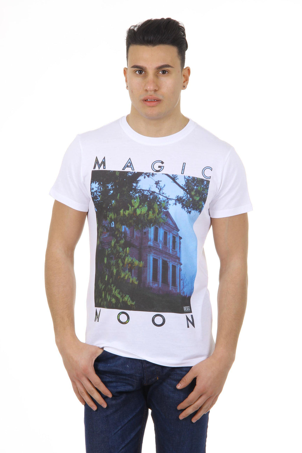 Camiseta Diesel para hombre T-ISSA 00SC41 0EADQ 100