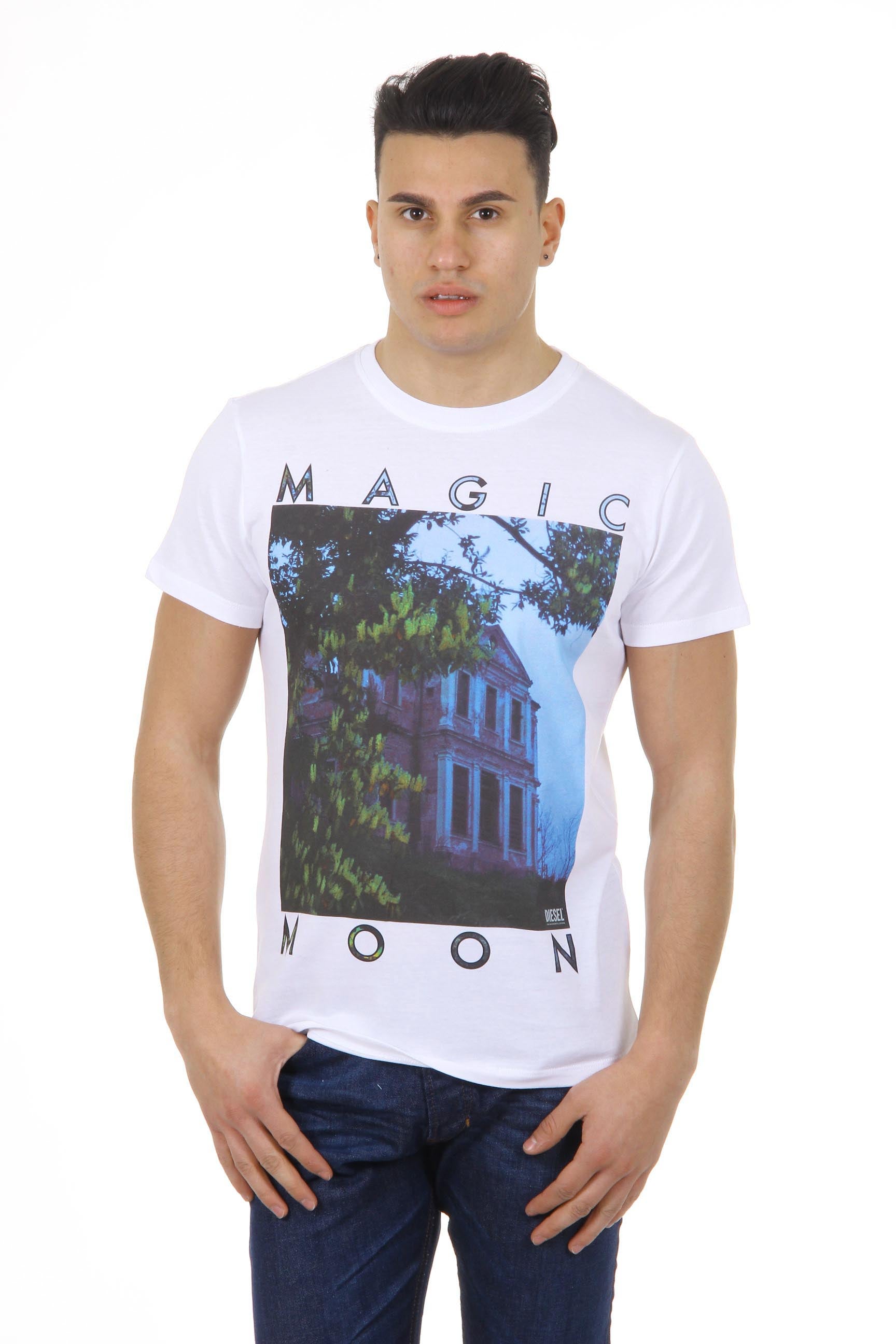 Camiseta Diesel para hombre T-ISSA 00SC41 0EADQ 100