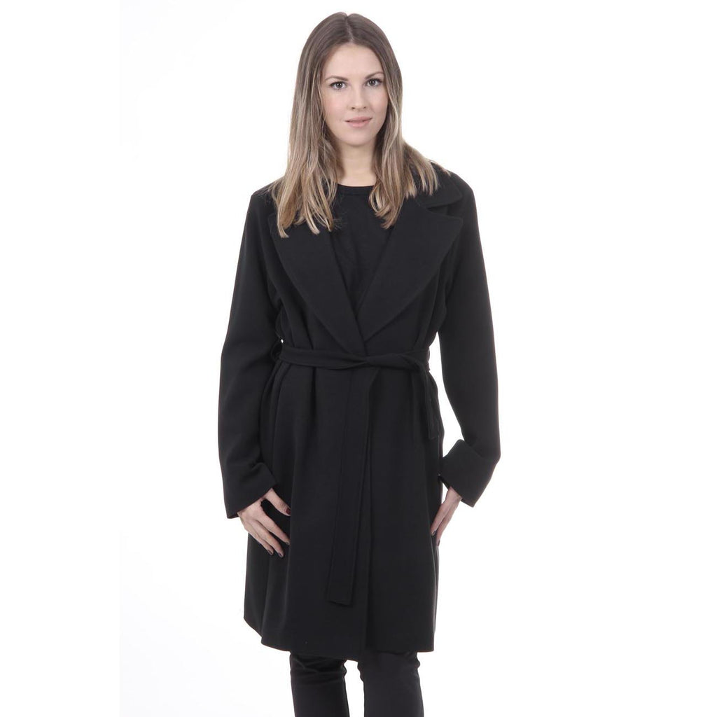 Abrigo Mujer V 1969 Italia CAPPOTTO VESTAGLIA TESS. SUPERDUQUE NERÓN
