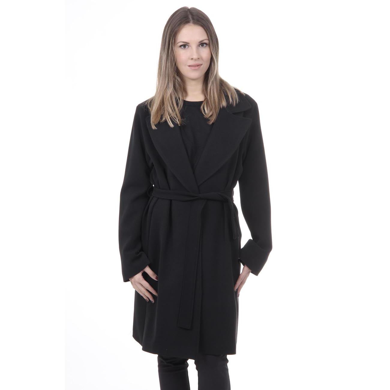 Abrigo Mujer V 1969 Italia CAPPOTTO VESTAGLIA TESS. SUPERDUQUE NERÓN