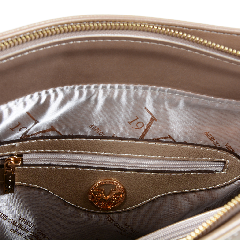 V 1969 Italia Womens Handbag Gold PORTO