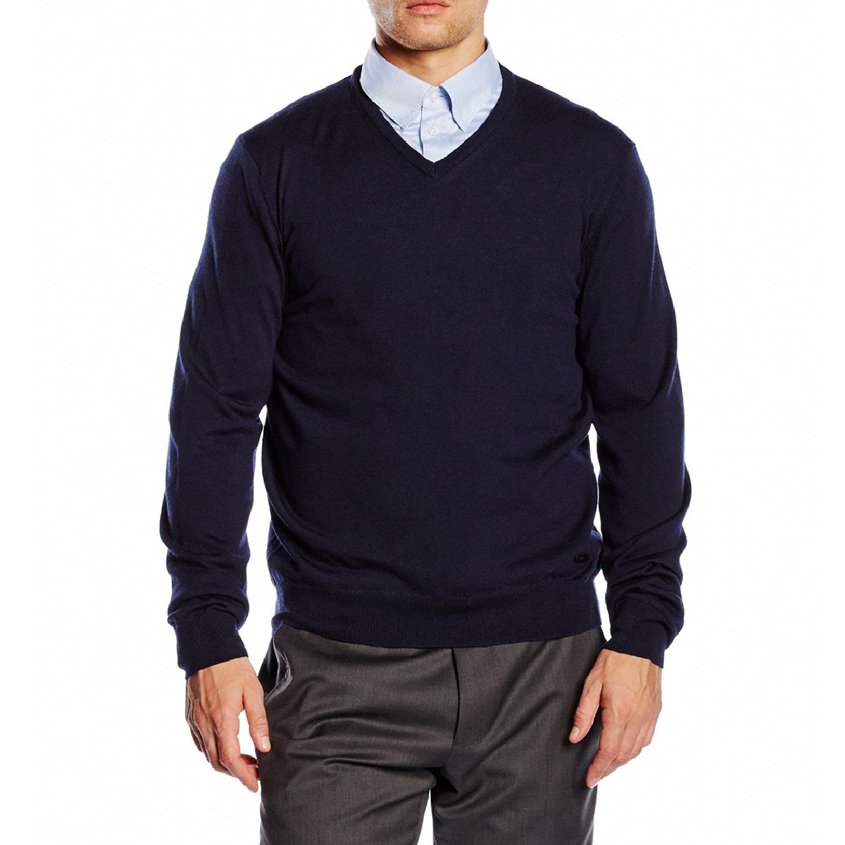 Armani Collezioni suéter para hombre con cuello en V PCM19M PC01M 921