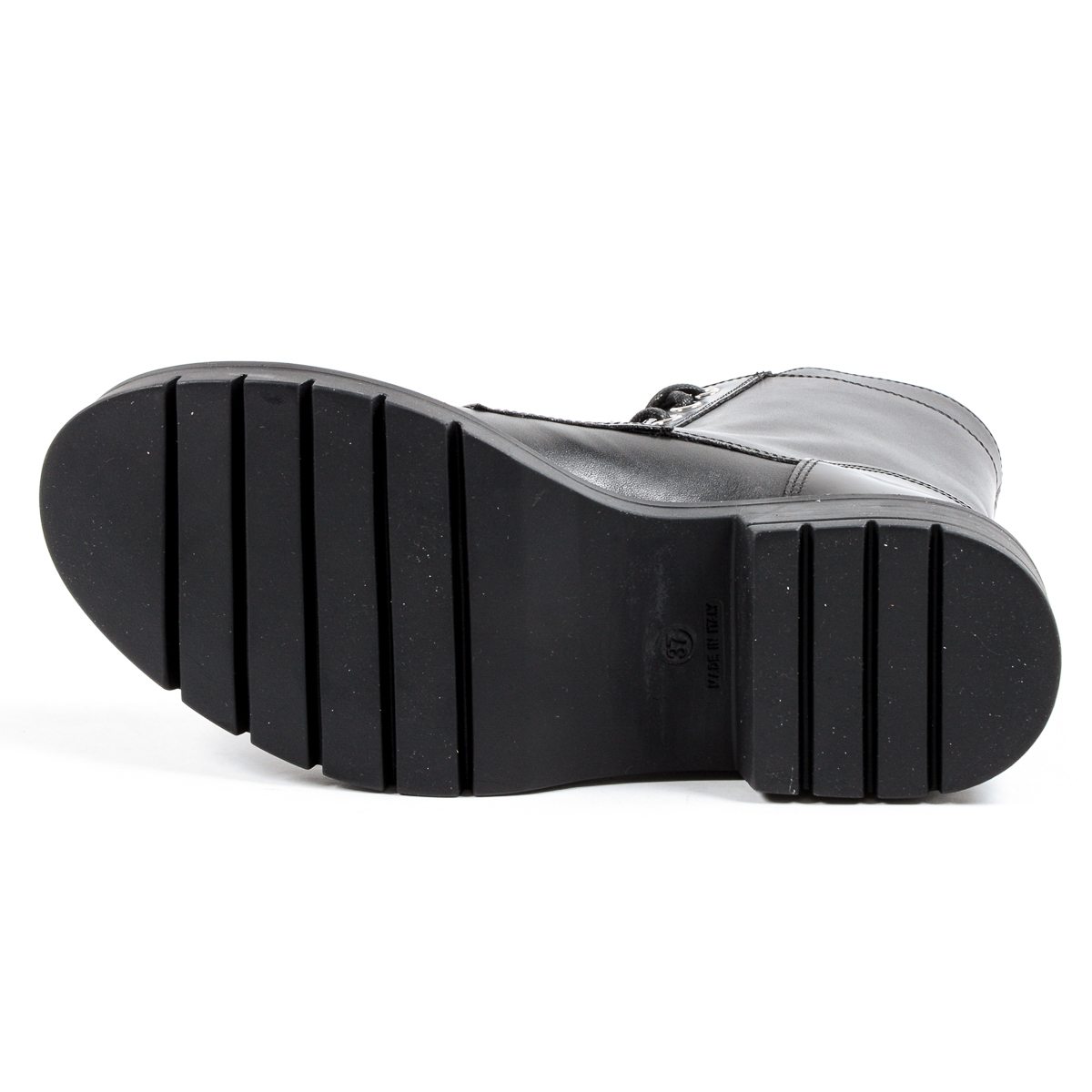Andrew Charles - Bota corta para mujer, color negro, KARMA