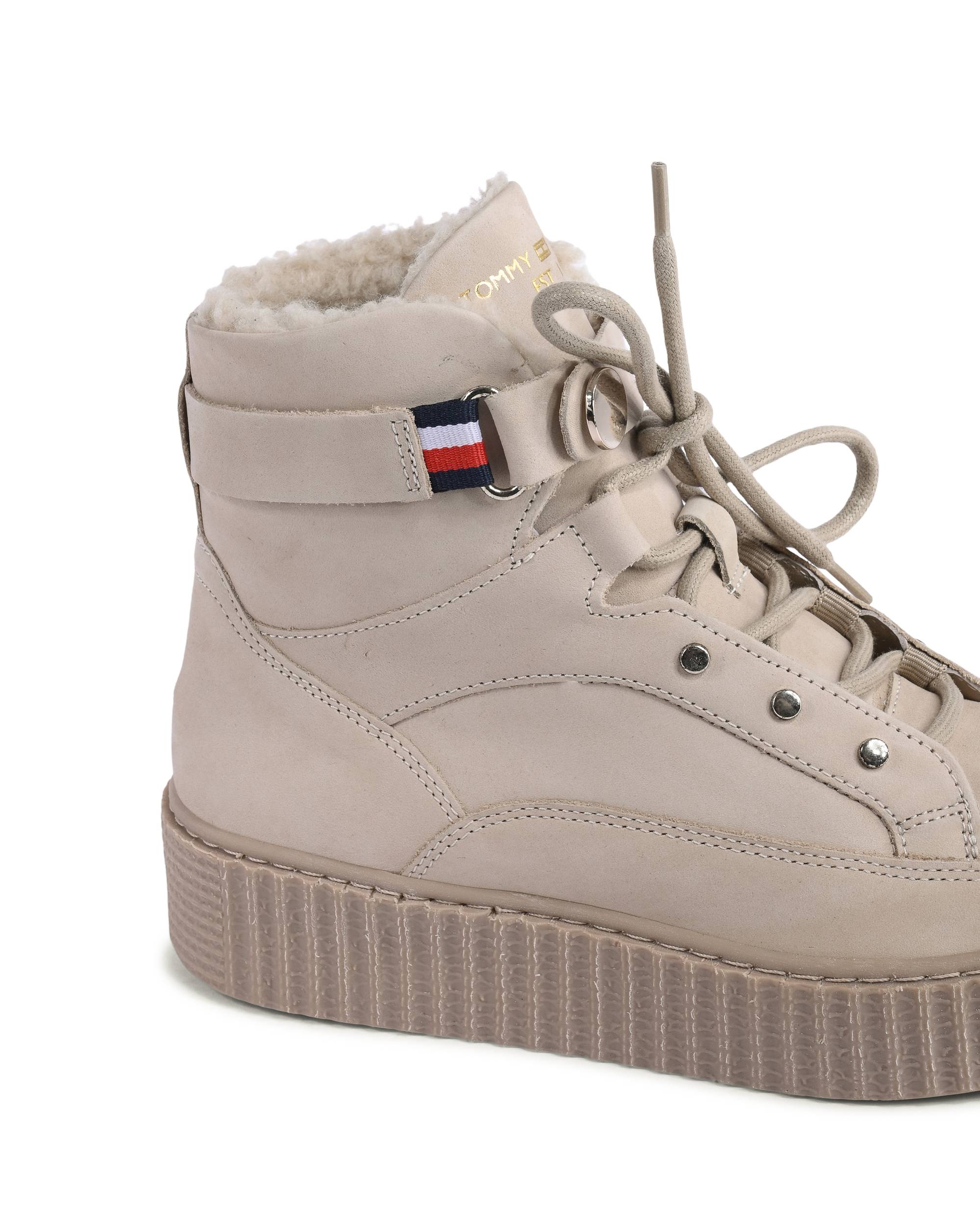 Botas Tommy Hilfiger para mujer BEIGE FW0FW06798ACI