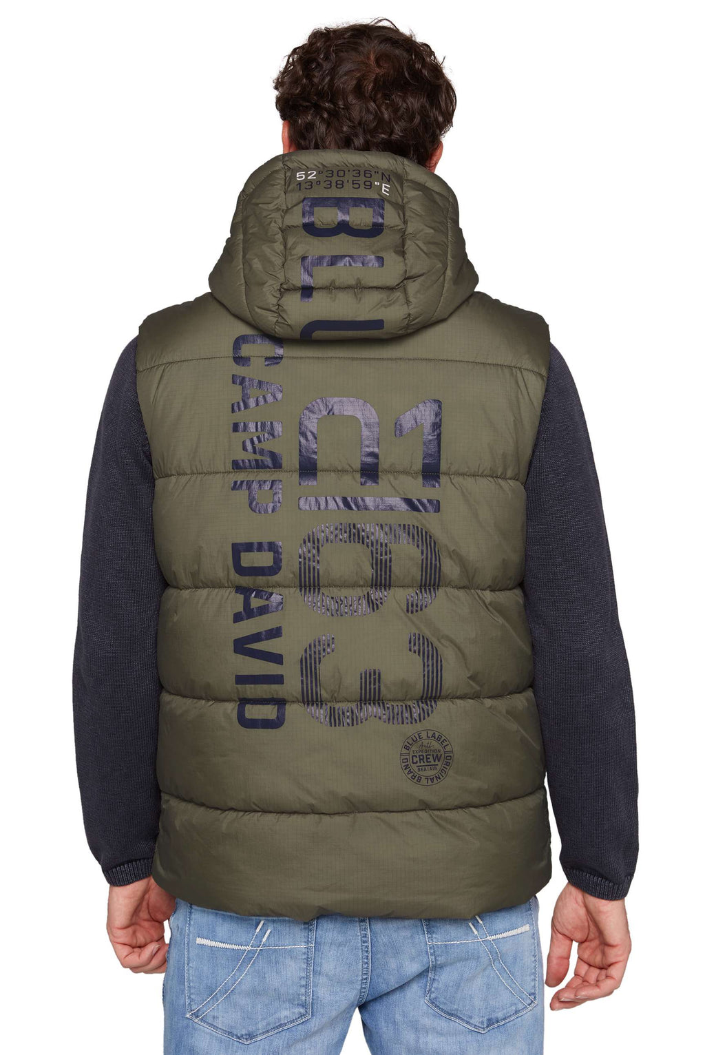 Chaleco Camp David para hombre