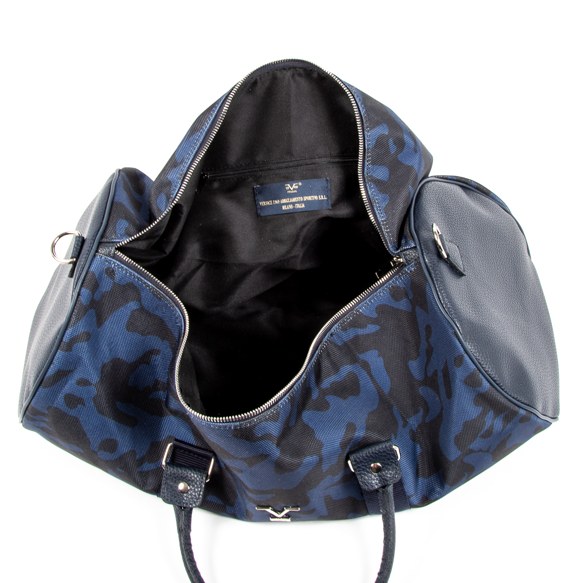 V 1969 Italia Mens Sport Bag Blue DESMOND