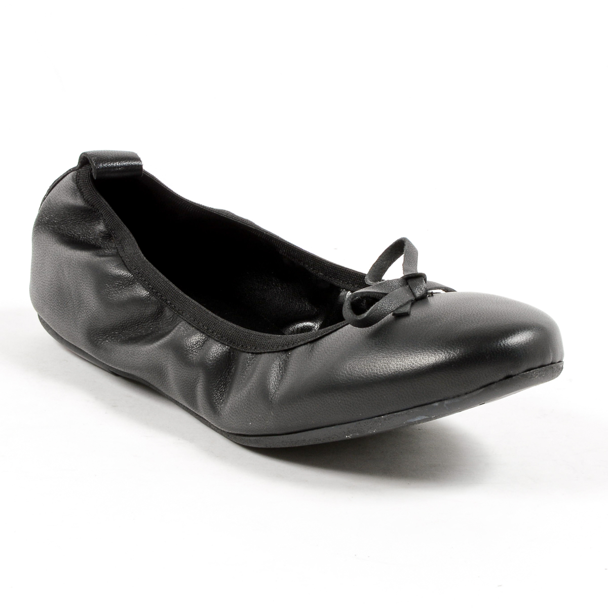 Andrew Charles Womens Soft Ballerina Black GWEN