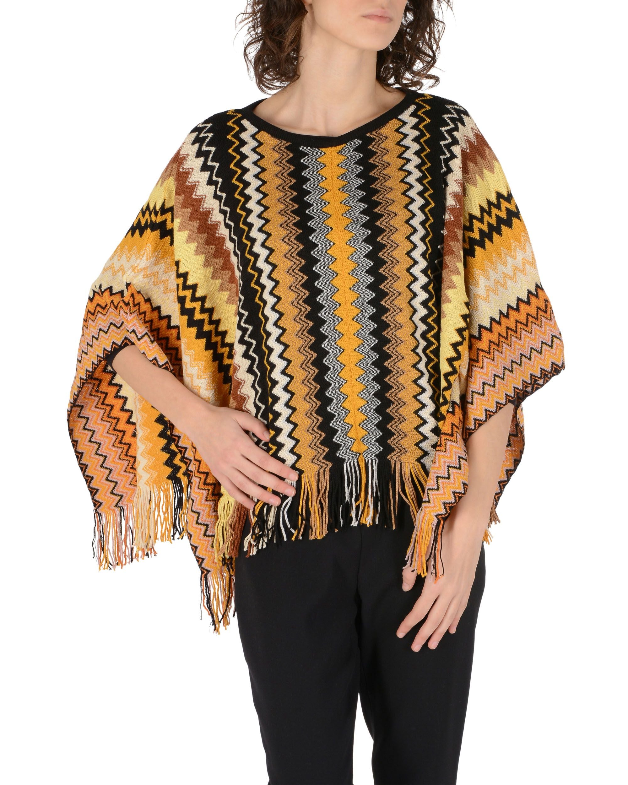 Poncho Missoni Mujer Multicolor POB1WMD61060004