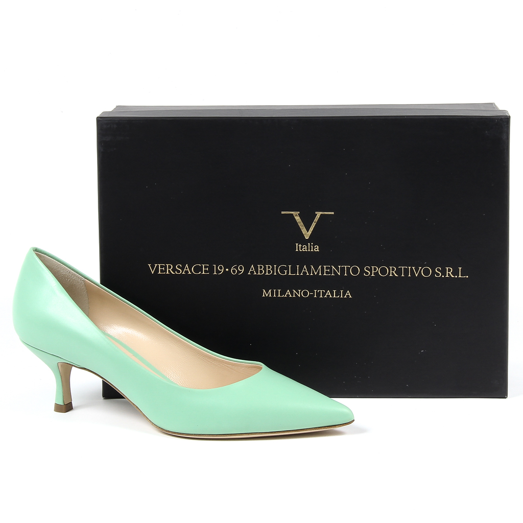 V 1969 Italia Womens Pump Green ASIA