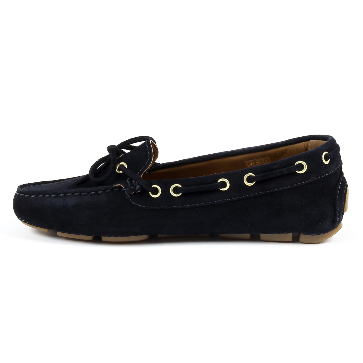 Mocasines V 1969 Italia para mujer, color azul oscuro, PISA