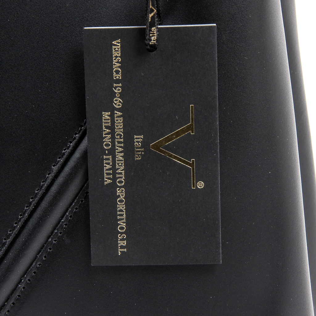 Bolso de mano para mujer V 1969 Italia V004-S RUGA NERO