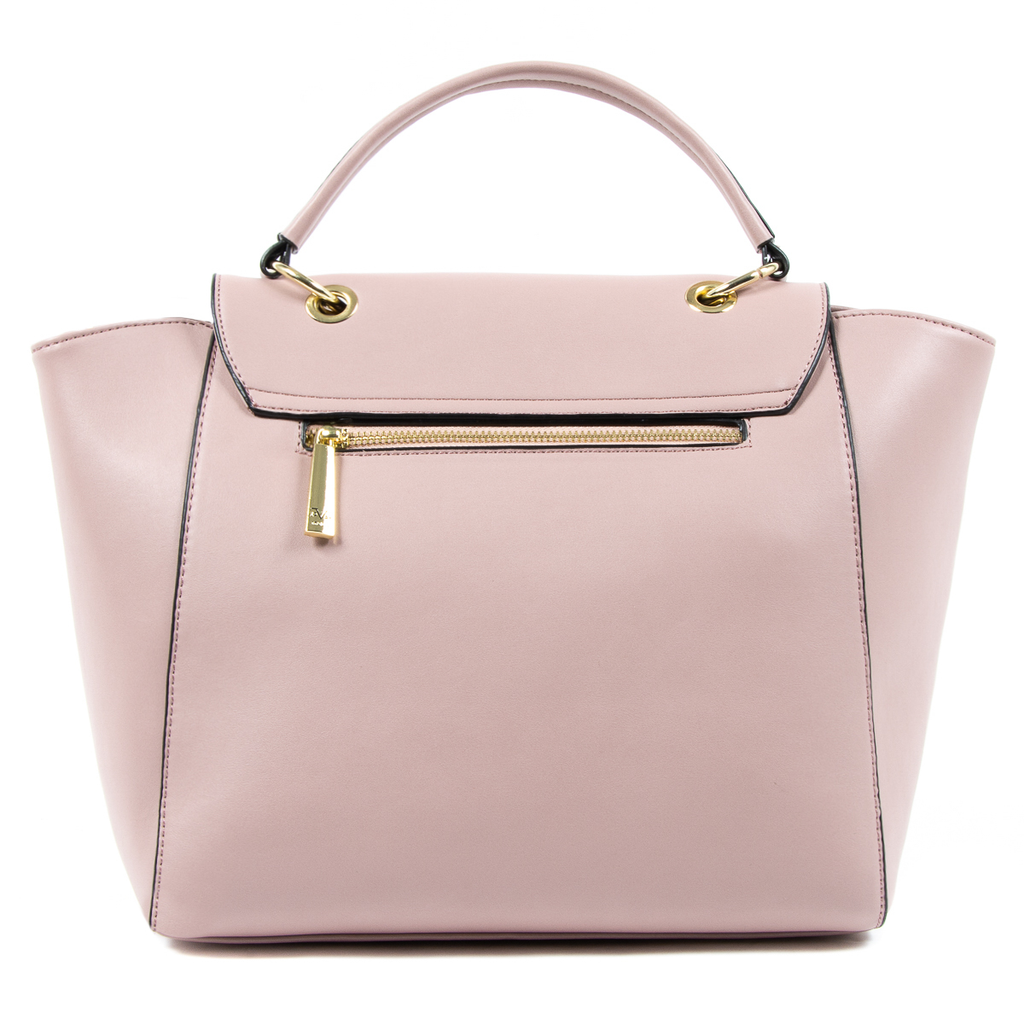 Bolso de mano para mujer V 1969 Italia Rosa 0052 MORADO CLARO