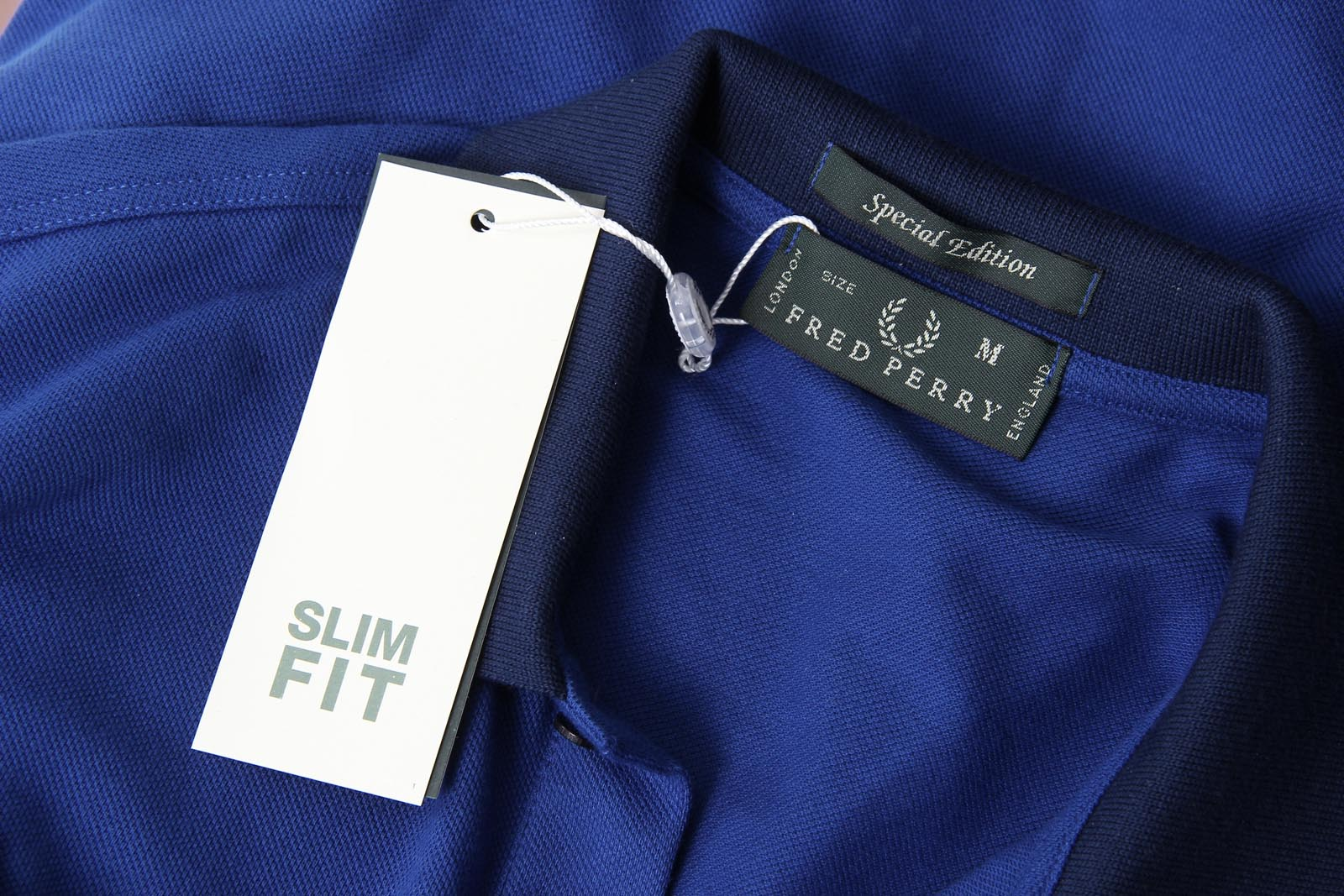 Polo Fred Perry para hombre azul 30102252 V0039