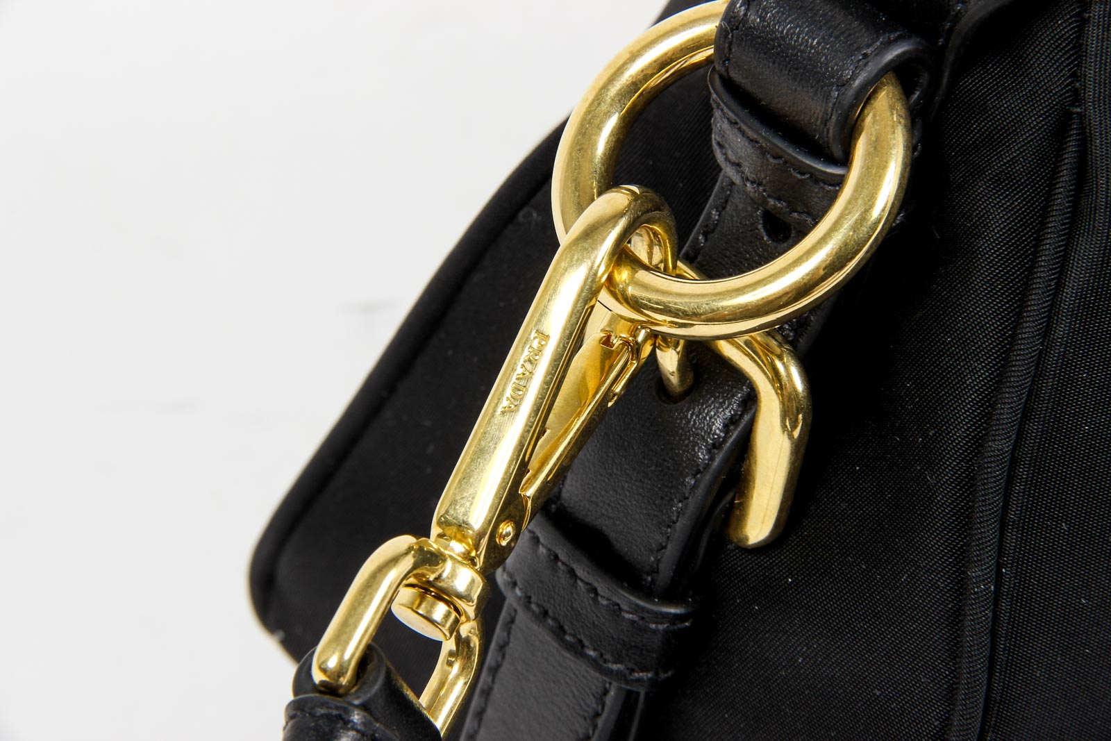 Bolso de mano convertible Prada para mujer BN1903 Tessuto de nailon con asa superior