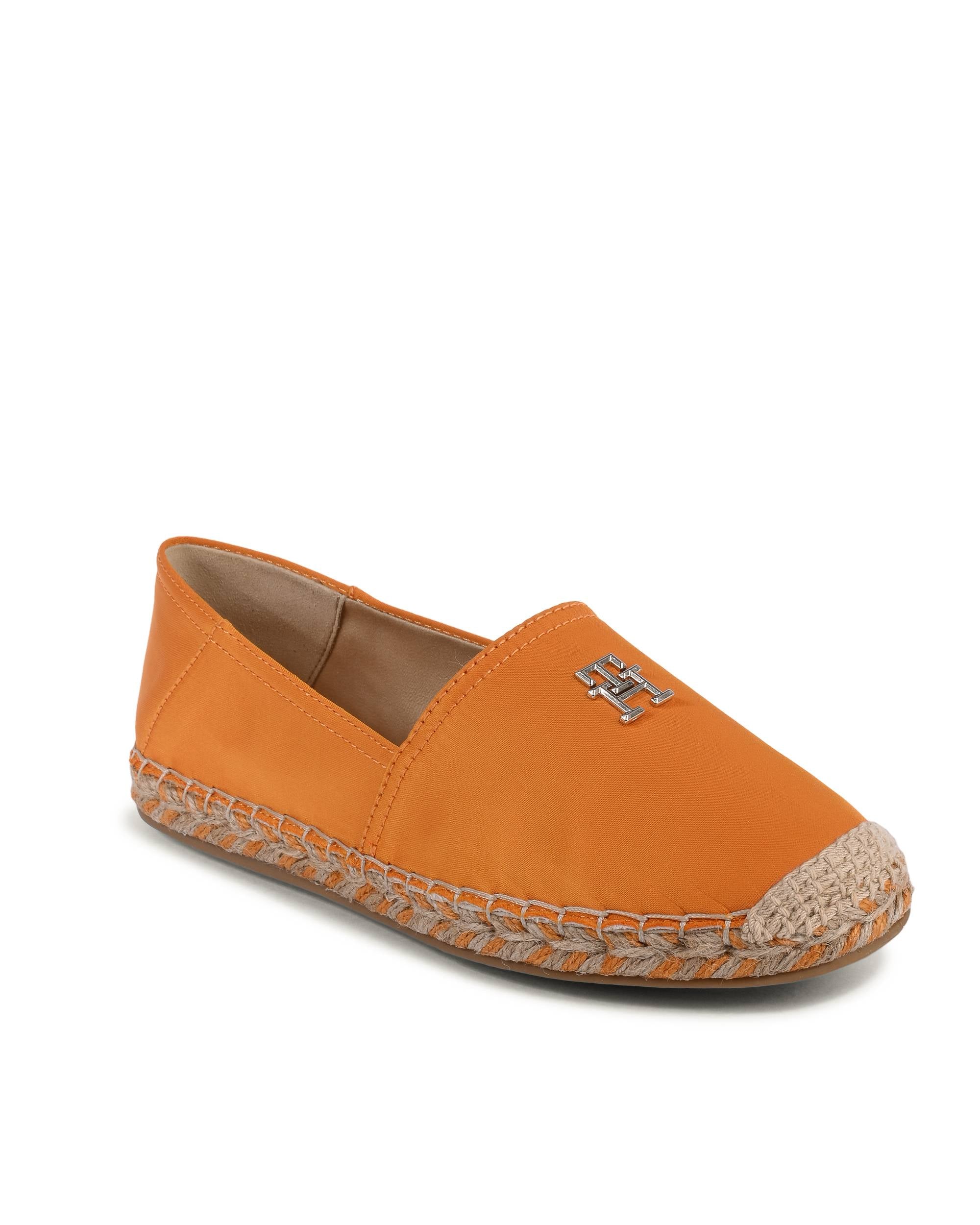 Alpargatas Tommy Hilfiger para mujer, color naranja, FW0FW07881SG3