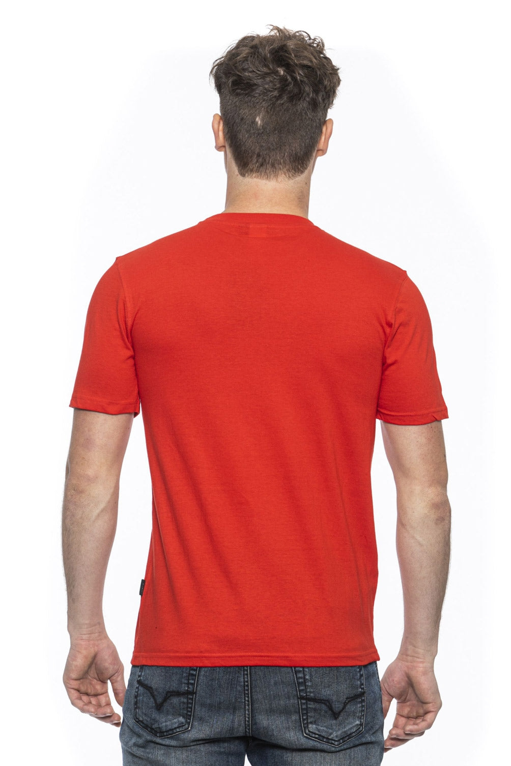 Camiseta Italia 19V69 para hombre, color rojo, MIKE RED