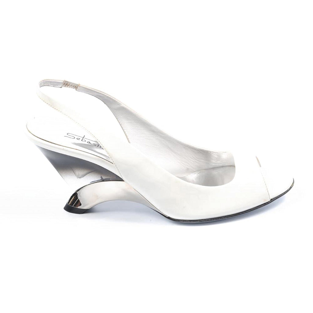 Sandalia mujer Sebastian Milano S3518VY VERNICE BIANCA