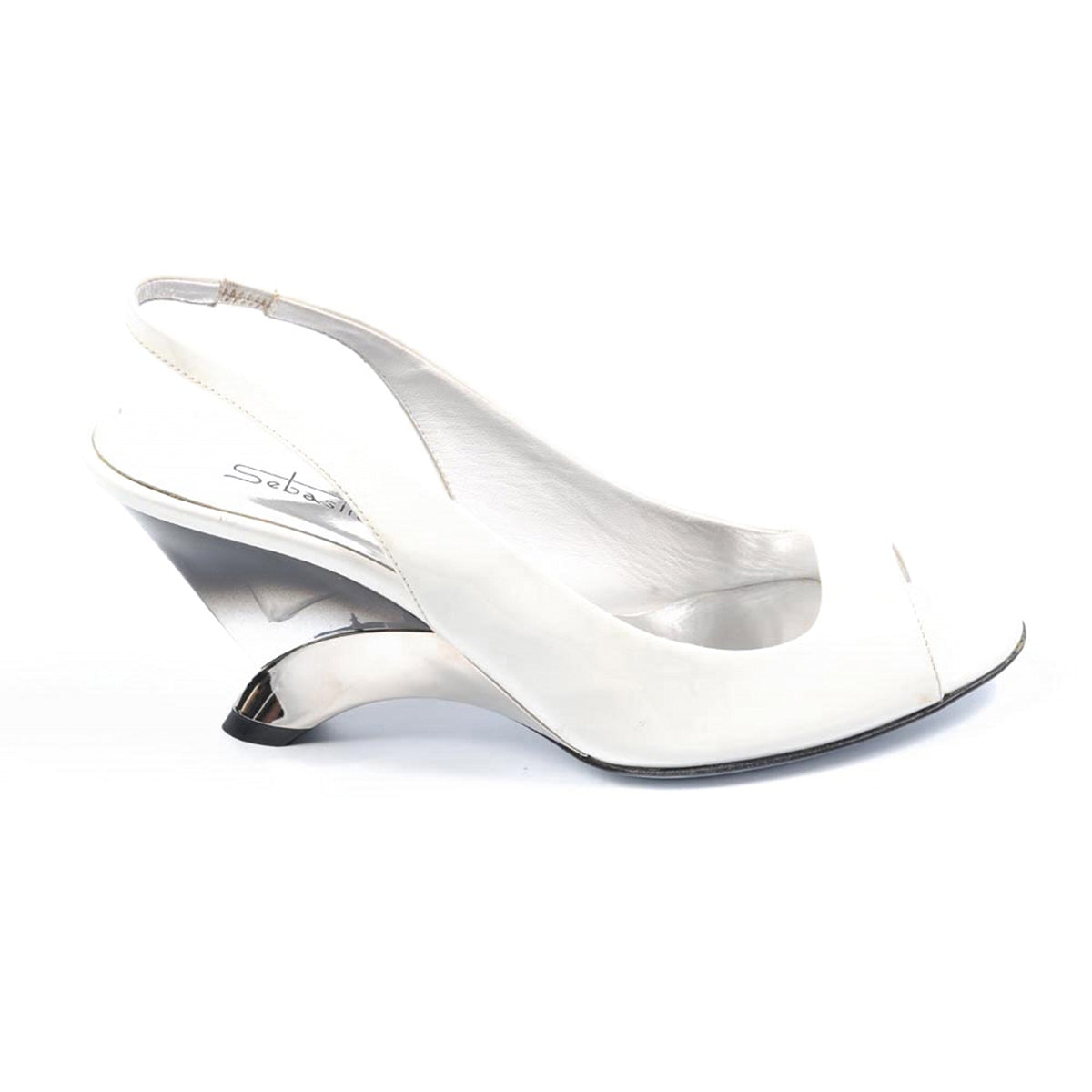 Sandalia mujer Sebastian Milano S3518VY VERNICE BIANCA