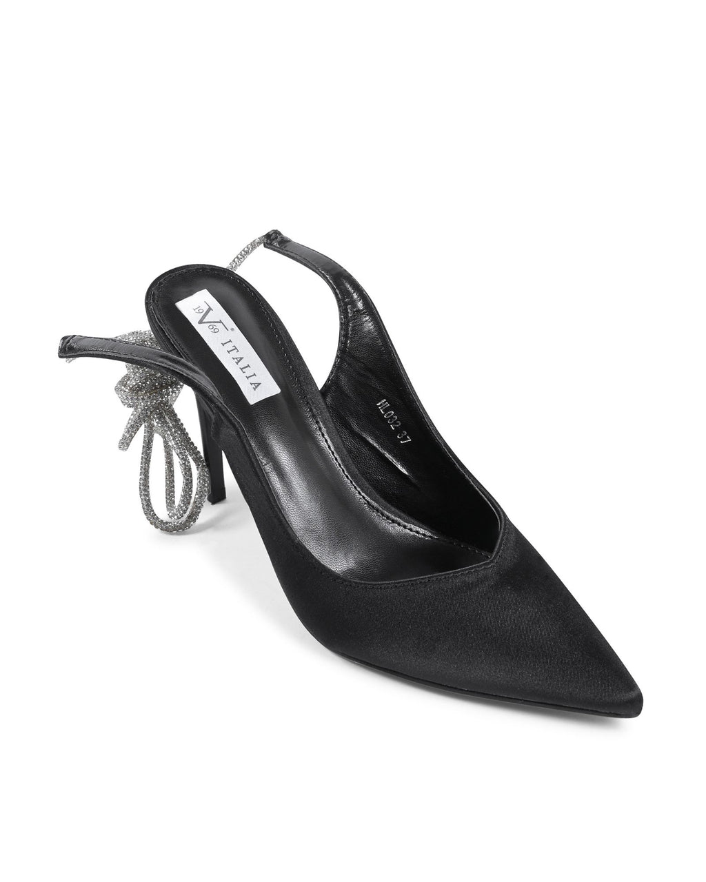 19V69 Italia Zapatos de salón para mujer negros HL032 NERO