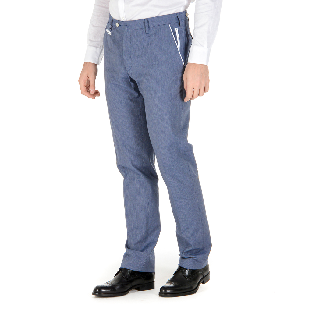 Pantalones Corneliani para hombre azul claro