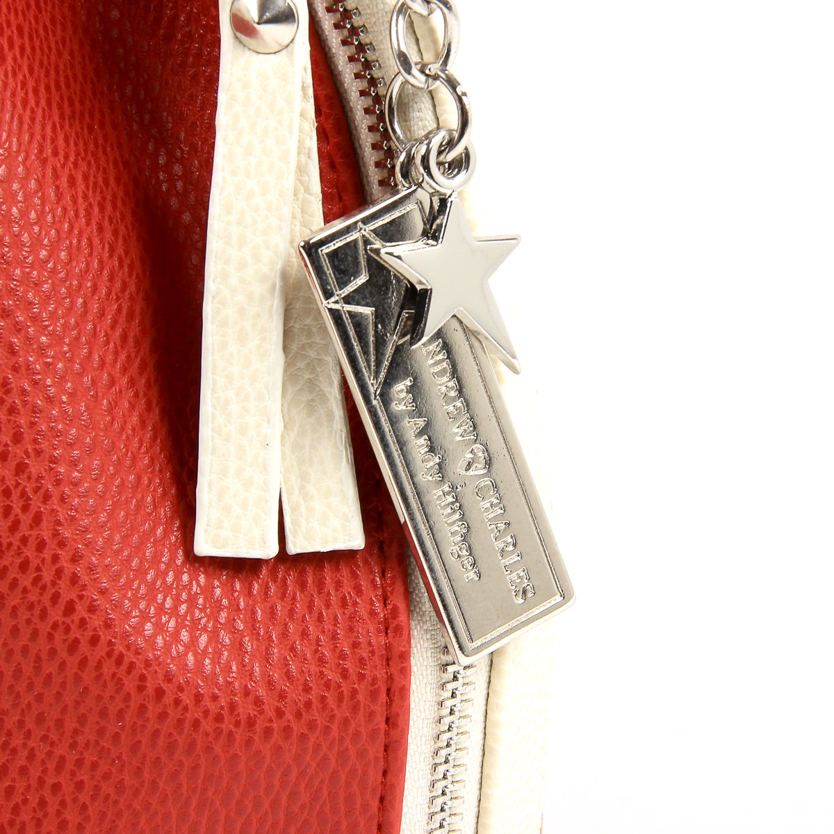 Bolso de mano para mujer Andrew Charles rojo LUCINDA