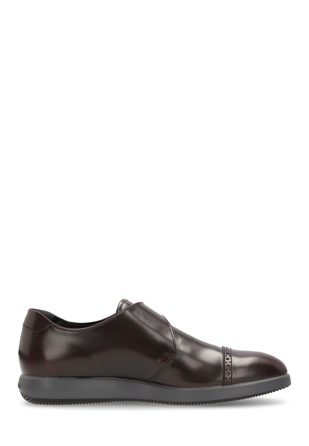 Hogan Mens Monk Strap Shoe Bordeaux HXM2090P2106Q6R810