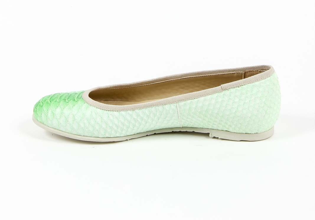 Bailarina Mujer V 1969 Italia E08 PITONE VERDE