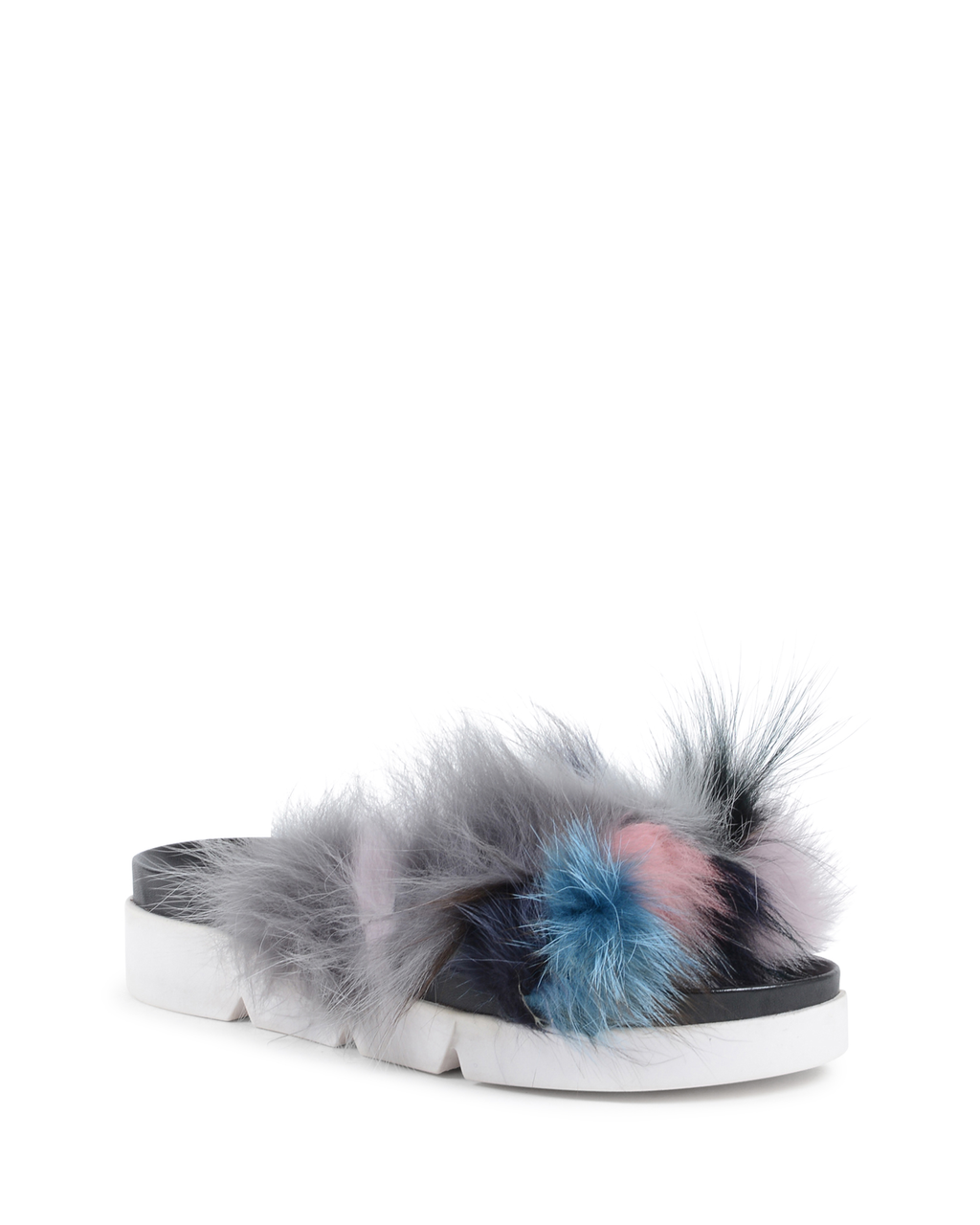 Stuart Weitzman Pantuflas para mujer Multicolor SUBLIME