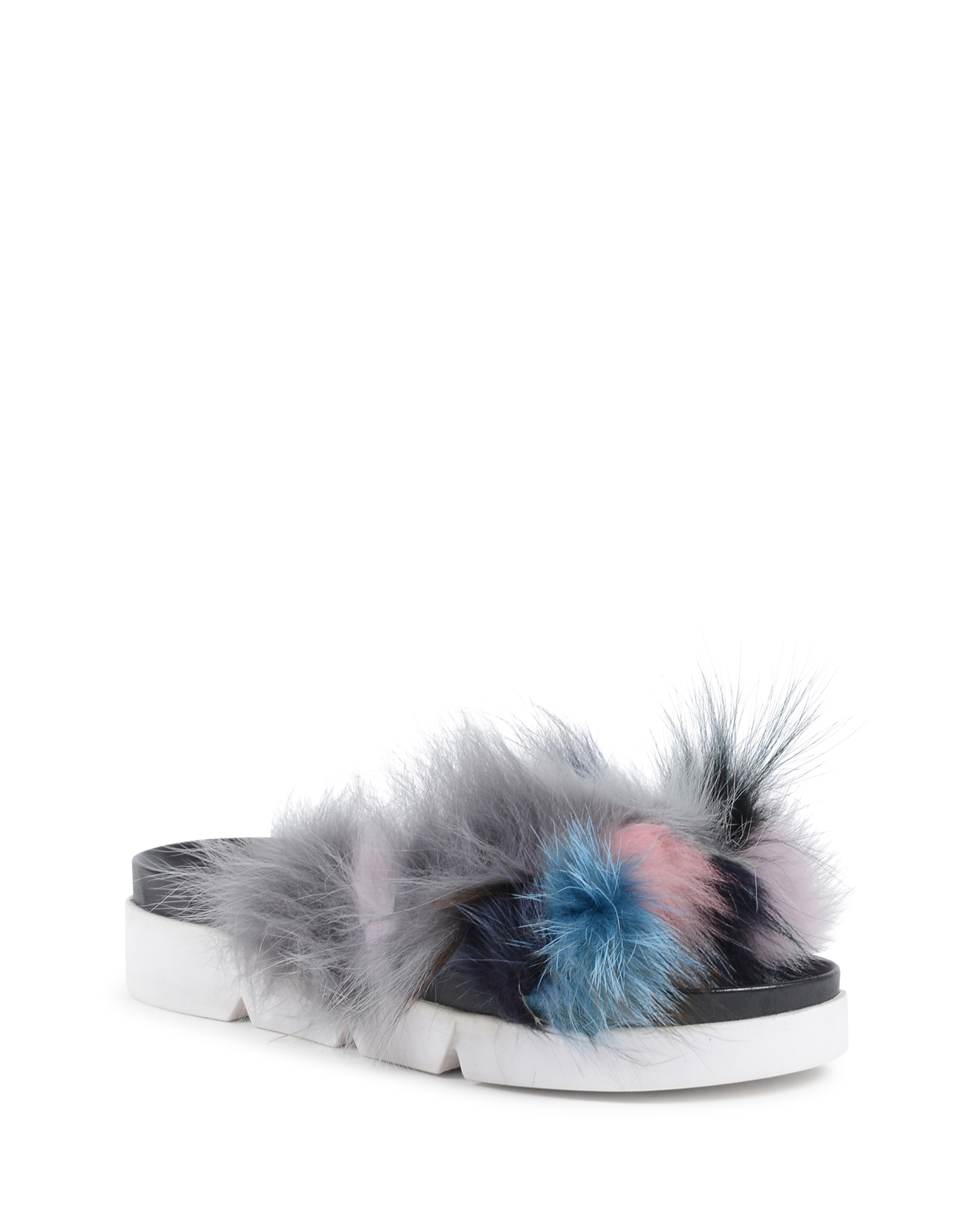 Stuart Weitzman Pantuflas para mujer Multicolor SUBLIME