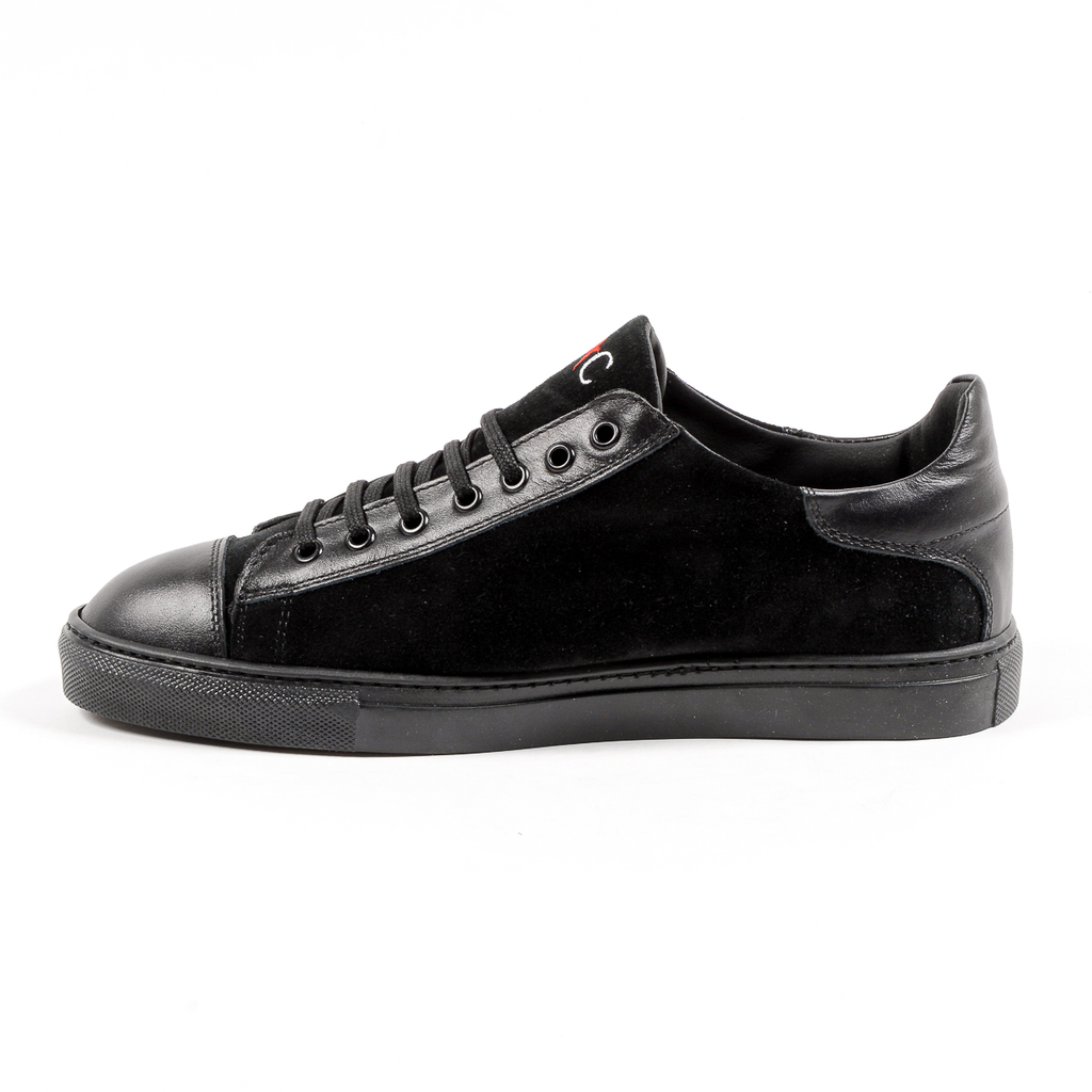 Andrew Charles Mens Sneaker Black TOM