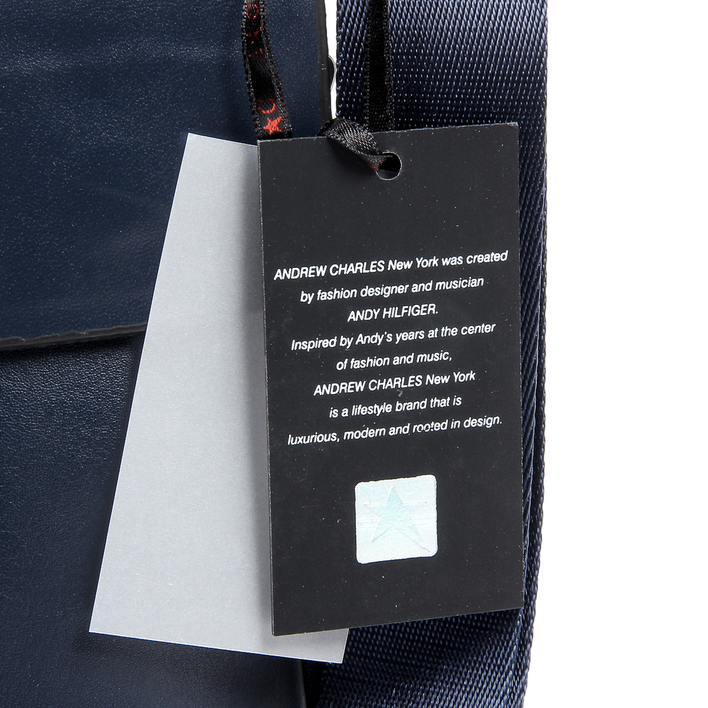 Andrew Charles Bolso de mano para hombre Azul oscuro MATTEW