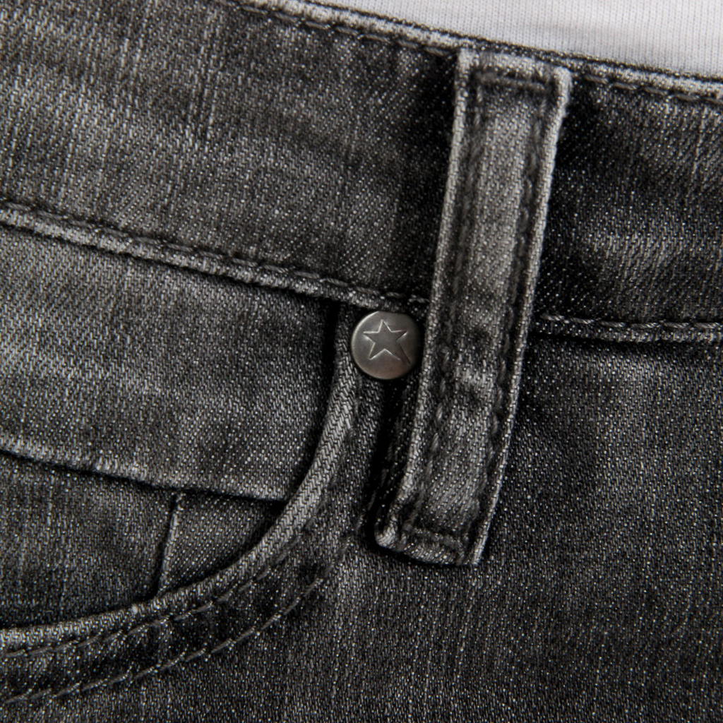 Vaqueros Andrew Charles para hombre, gris, enero