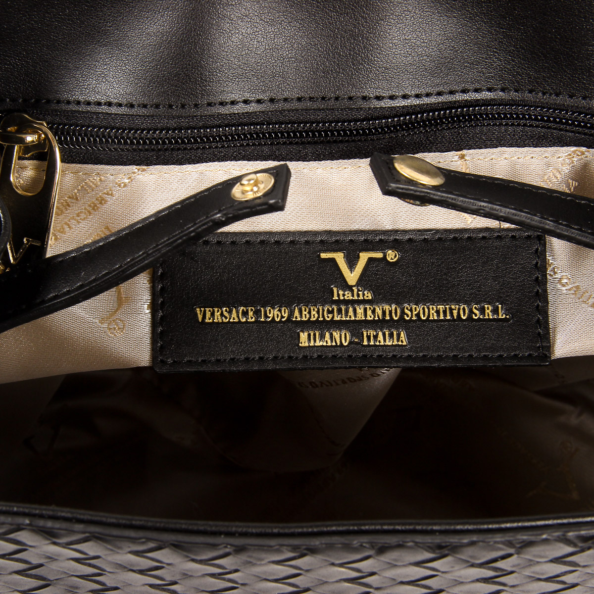 V 1969 Italia Womens Backpack Black STEFY